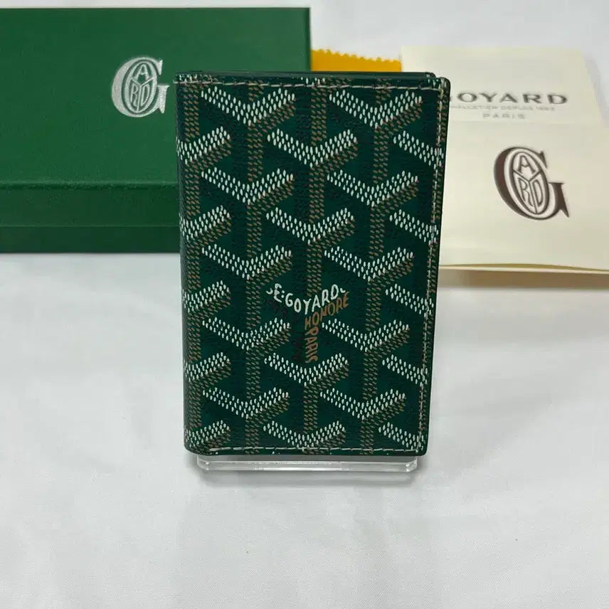 [SOLD OUT] [정품] 고야드 생피에르 카드 홀더 그린