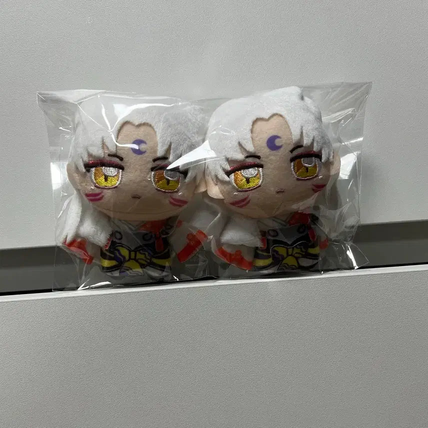 [BUNJANG] InuYasha Sesshomaru Plush Bundle Set / 이누야샤 (셋쇼마루) 누이 인형 2개 일괄 굿즈