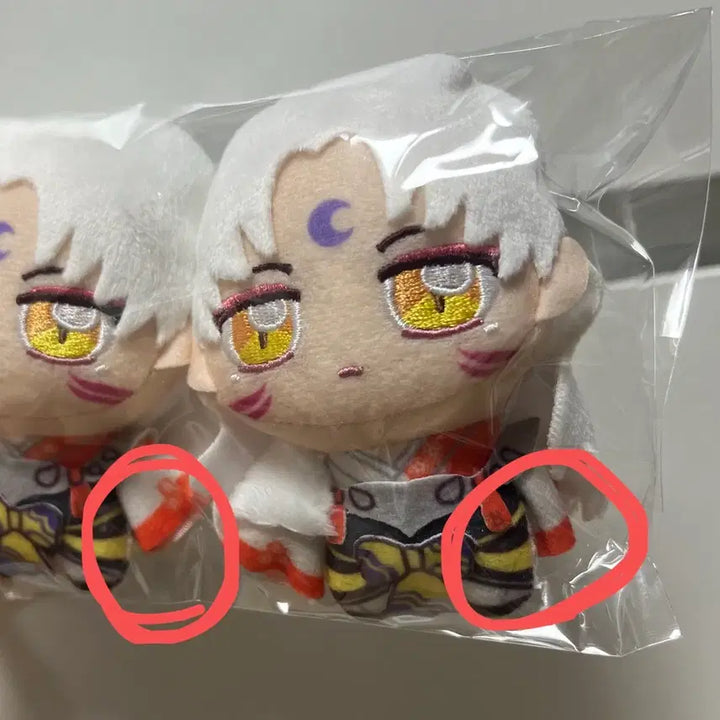 [BUNJANG] InuYasha Sesshomaru Plush Bundle Set / 이누야샤 (셋쇼마루) 누이 인형 2개 일괄 굿즈