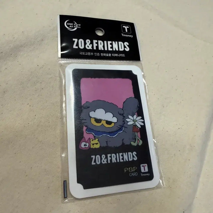 [SOLD OUT] 티머니 ZO&amp;FRIENDS 조아 교통카드