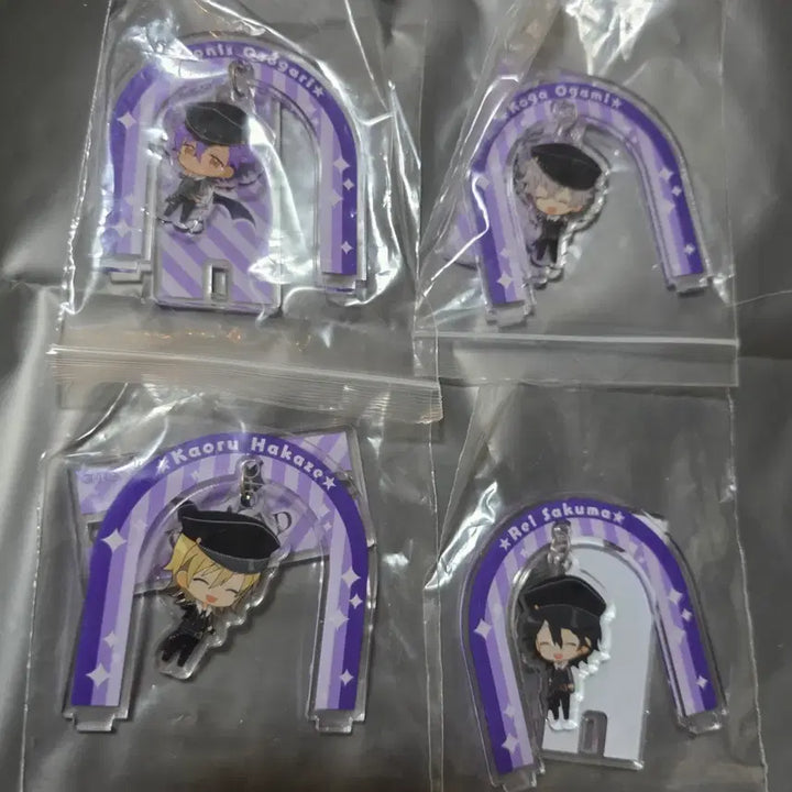 [SOLD OUT] 앙상블스타즈 언데드 유라유라 아크릴 일괄 레이 카오루 코가 아도니스