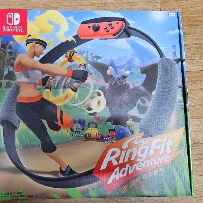 [BUNJANG] Nintendo Switch Ring Fit Adventure Full Set / 스위치 링피트 어드벤처 풀박 (배송비포함)