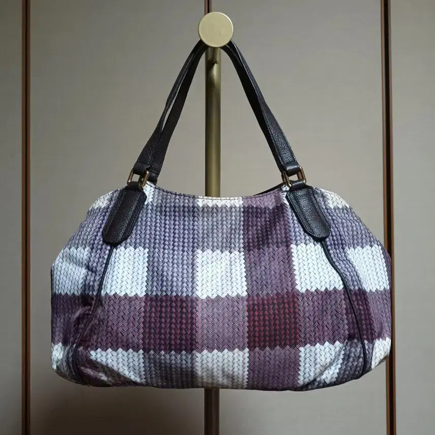 [SOLD OUT] 닥스 체크  토드/숄더백