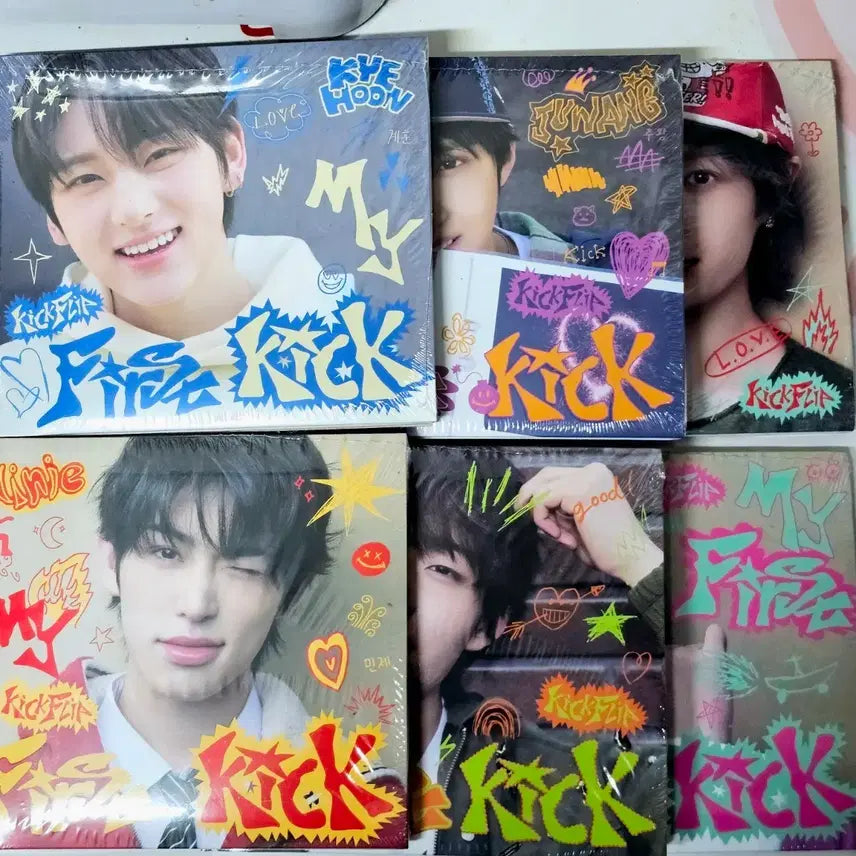 [BUNJANG] Kickflip Sealed Album Bundle Set / 킥플립 미개봉 앨범 6장 양도