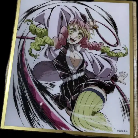 [BUNJANG] Demon Slayer Acrylic Shikishi C40 / 귀멸의 칼날 웹쿠지 아크릴 색지 미츠리 c40
