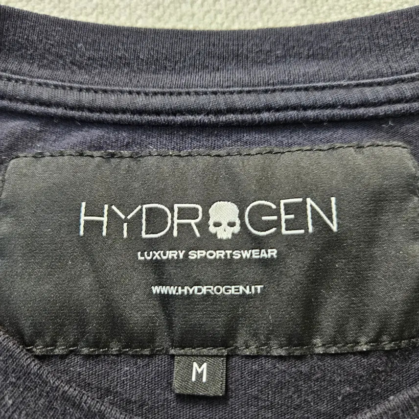 [BUNJANG] M Hydrogen Skull Logo T-shirt / M 하이드로겐 해골로고 반팔티0409Y
