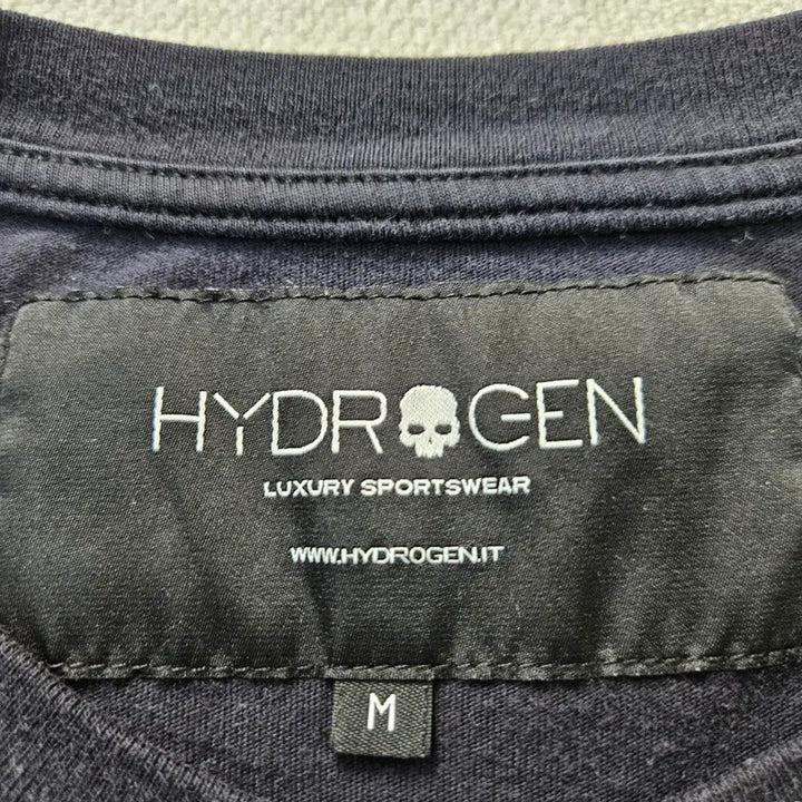 [BUNJANG] M Hydrogen Skull Logo T-shirt / M 하이드로겐 해골로고 반팔티0409Y