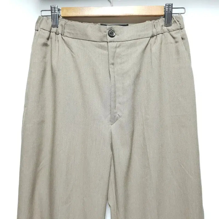 [BUNJANG] MUSE Linen Wide Slacks - Size 2 / MUSE 린넨 와이드 슬랙스 2