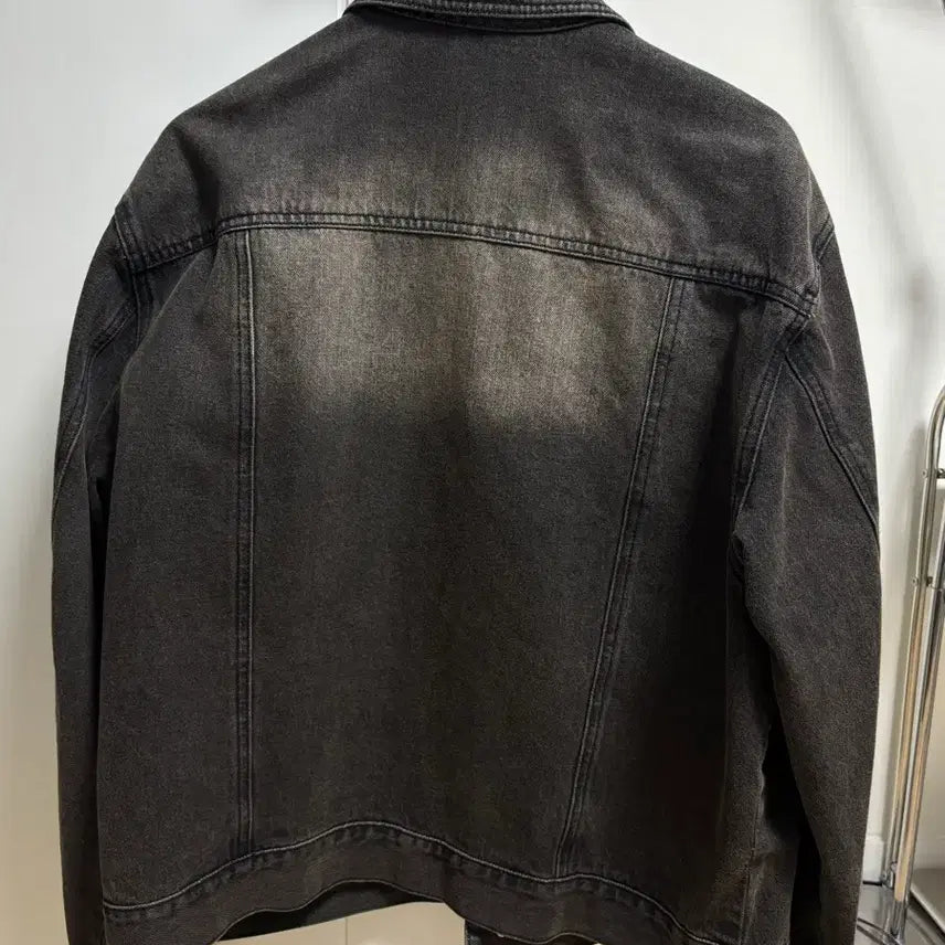 [BUNJANG] Alice Denim Trucker Jacket Vintage Brown L / 알리스 데님 트러커 자켓 빈티지 브라운L