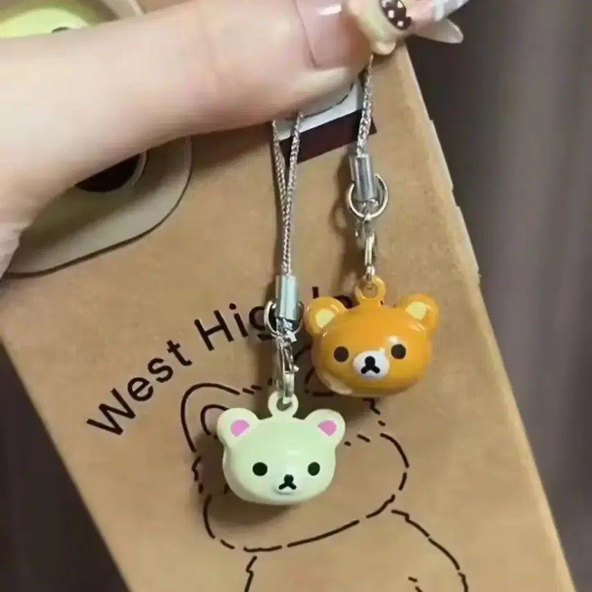 [BUNJANG] Rilakkuma Bell Keyring / 리락쿠마 방울 키링