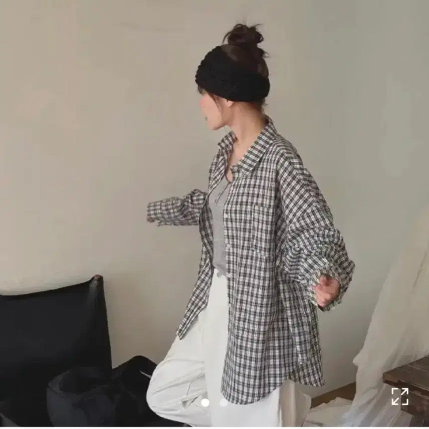 [BUNJANG] Oversized Fit Shirt / 오버핏 셔츠