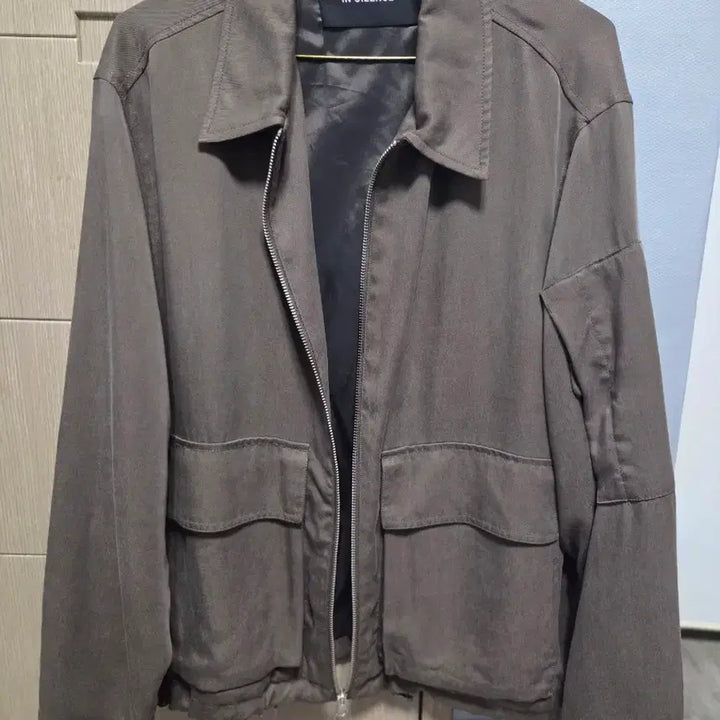 [BUNJANG] Insilence Drape Flight Blouson Jacket / [S]인사일러스 드레이프 플라이트 블루종/카키브라운