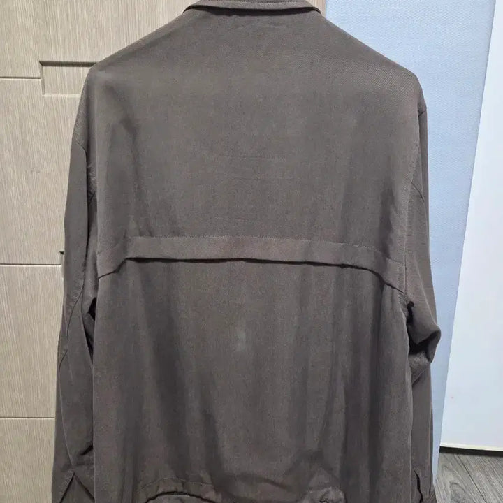 [BUNJANG] Insilence Drape Flight Blouson Jacket / [S]인사일러스 드레이프 플라이트 블루종/카키브라운