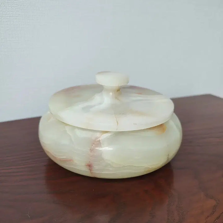 [BUNJANG] Natural Onyx Jewelry Box / 천연석 오닉스 보석함