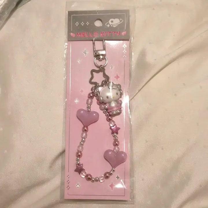 [BUNJANG] Sanrio Tokimeki Planet Hello Kitty Keychain / 산리오 토키메키 플래닛 헬로키티 키링