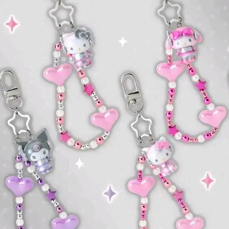 [BUNJANG] Sanrio Tokimeki Planet Hello Kitty Keychain / 산리오 토키메키 플래닛 헬로키티 키링