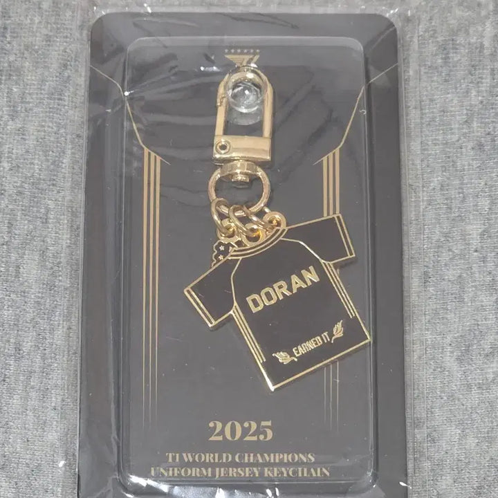 [BUNJANG] T1 Doran 2025 World Champion Keyring / 2025 T1 World Champions 도란 키링