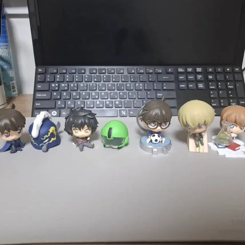 [BUNJANG] Nuri Toys Detective Conan Mini Figure Set / 코난 누리토이즈 미니명탐정 시리즈 개봉품 5종 일괄로 판매합니다