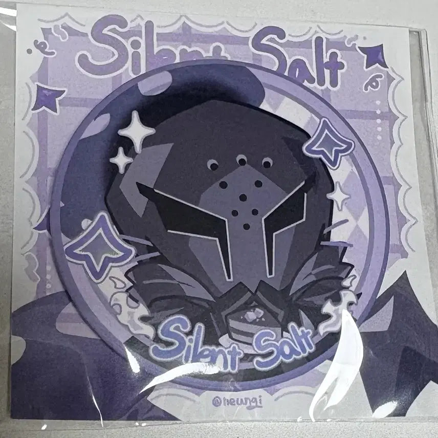 [BUNJANG] Cookie Run: Kingdom Silent Salt Pin Button / 쿠킹덤 사일런트솔트 비공굿 핀버튼