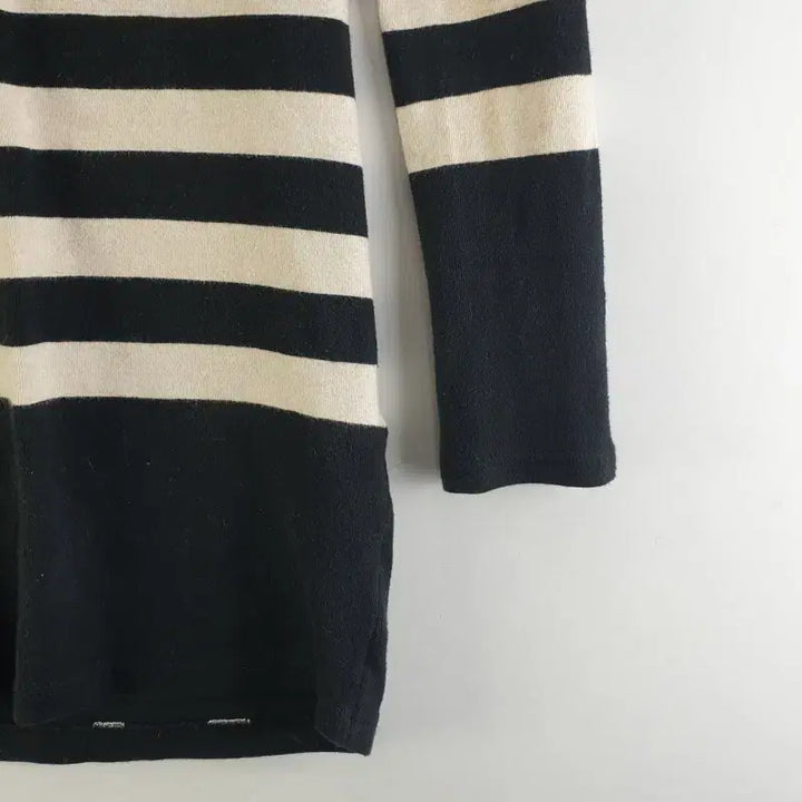[BUNJANG] Egoist Striped Long Knit Sweater / 에고이스트 여성88-165 줄무늬 롱니트 M5742