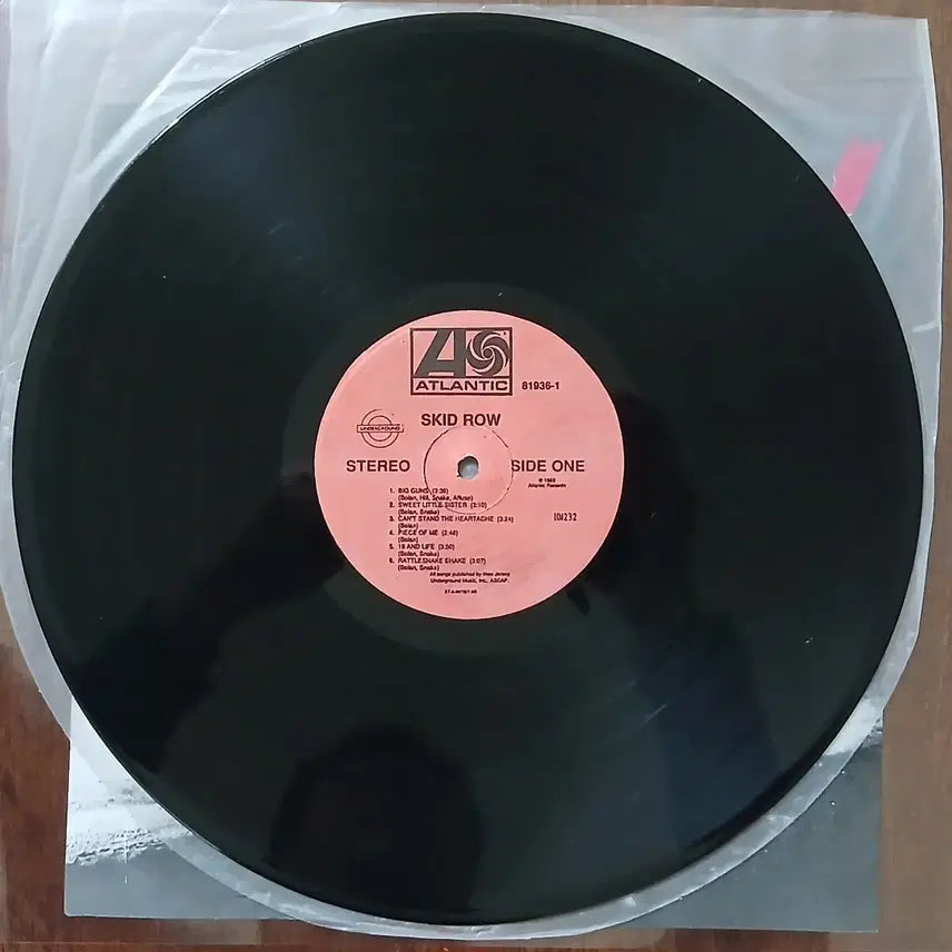 [BUNJANG] SKID ROW Junpan LP Vinyl Record / 스키드 로우 SKID ROW 준판 LP