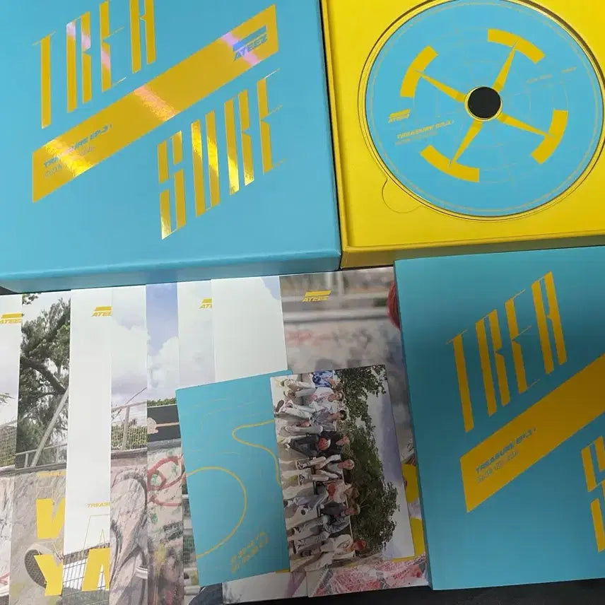 [BUNJANG] ATEEZ Wave Illusion Album Treasure / 에이티즈 웨이브 일루젼 앨범 트레저
