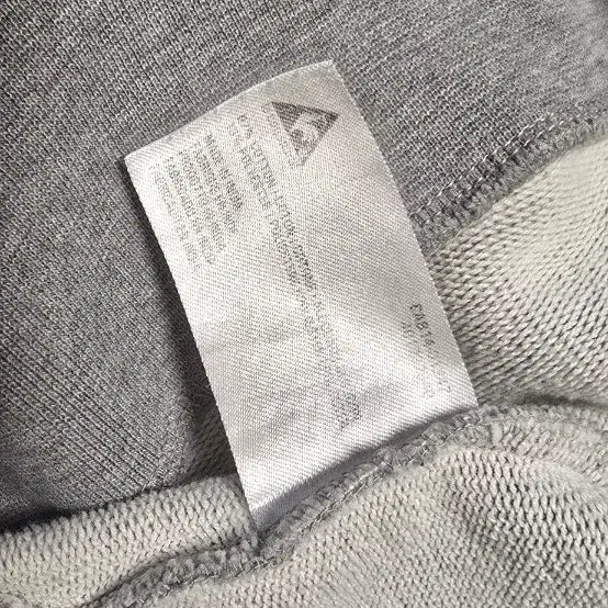 [BUNJANG] Lecoq Big Logo Gray Hoodie / 르꼬끄 스포티 Lecoq 빅로고 그레이 후디 후드티