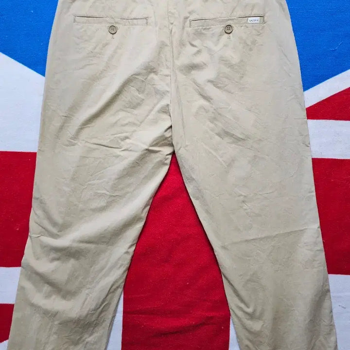 [SOLD OUT] 라코스테 베이지 면바지