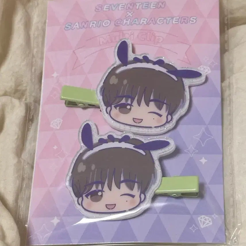[SOLD OUT] 세븐틴 산리오 캐릭터 멀티 클립 도겸