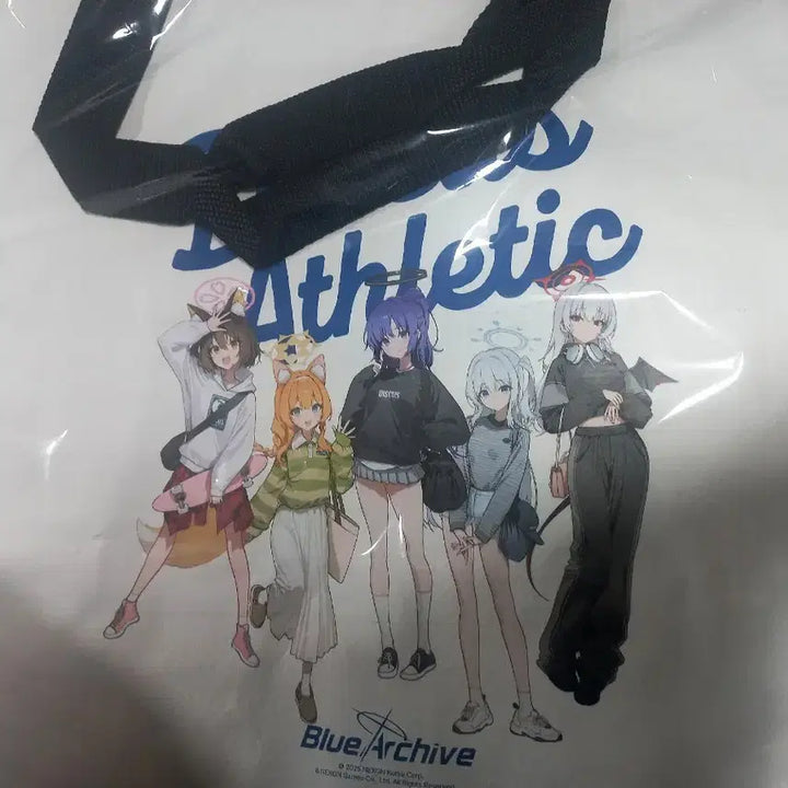 [BUNJANG] Musinsa Blue Archive Collaboration Tarpaulin Bag / 블루 아카이브 무신사 콜라보 타포린백