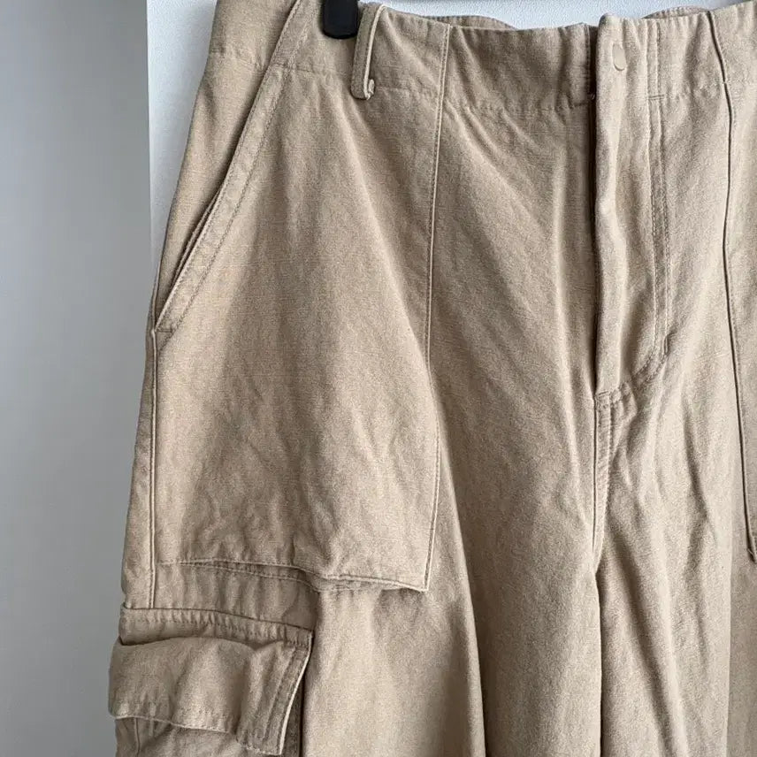 [BUNJANG] MIM THE WARDROBE Cargo Pants Beige / MIM THE WARDROBE 카고 팬츠 베이지