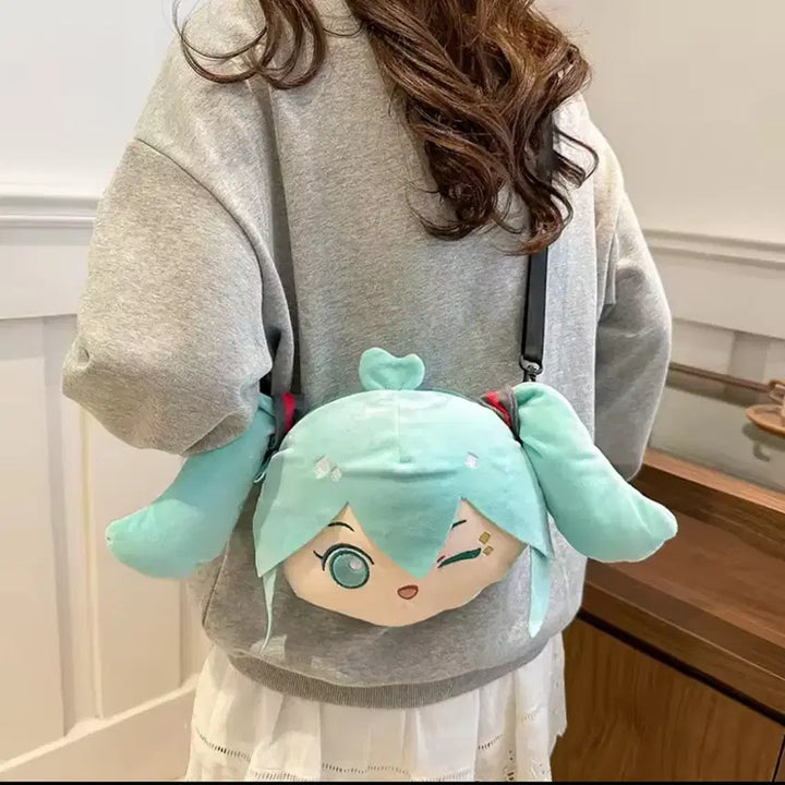 [BUNJANG] Hatsune Miku Crossbody Bag / 하츠네 미쿠 인형 크로스백