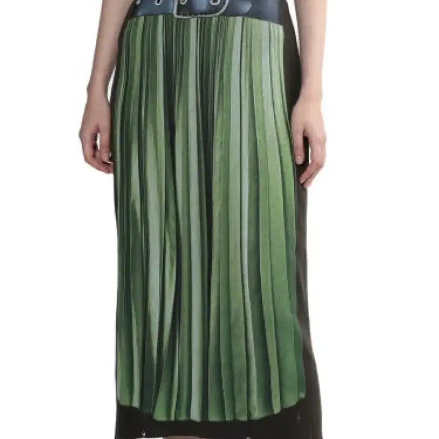 [BUNJANG] Maison Mihara Yasuhiro Knit Printing Skirt - Size 38 / (새상품)메종 미스하라 야스히로 니트 프린팅 스커트 - 38Size