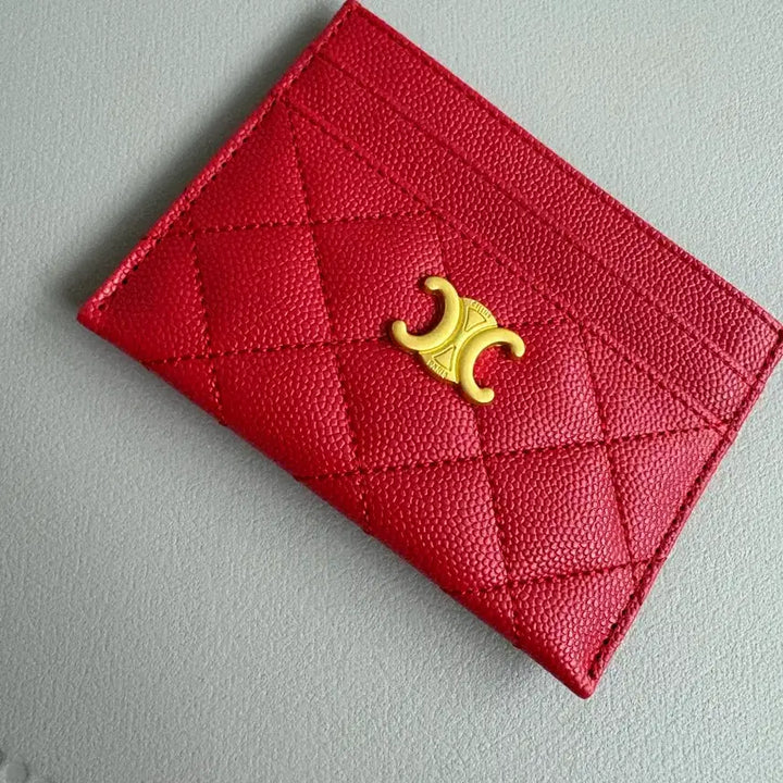 [SOLD OUT] 셀린st 카드지갑 레드