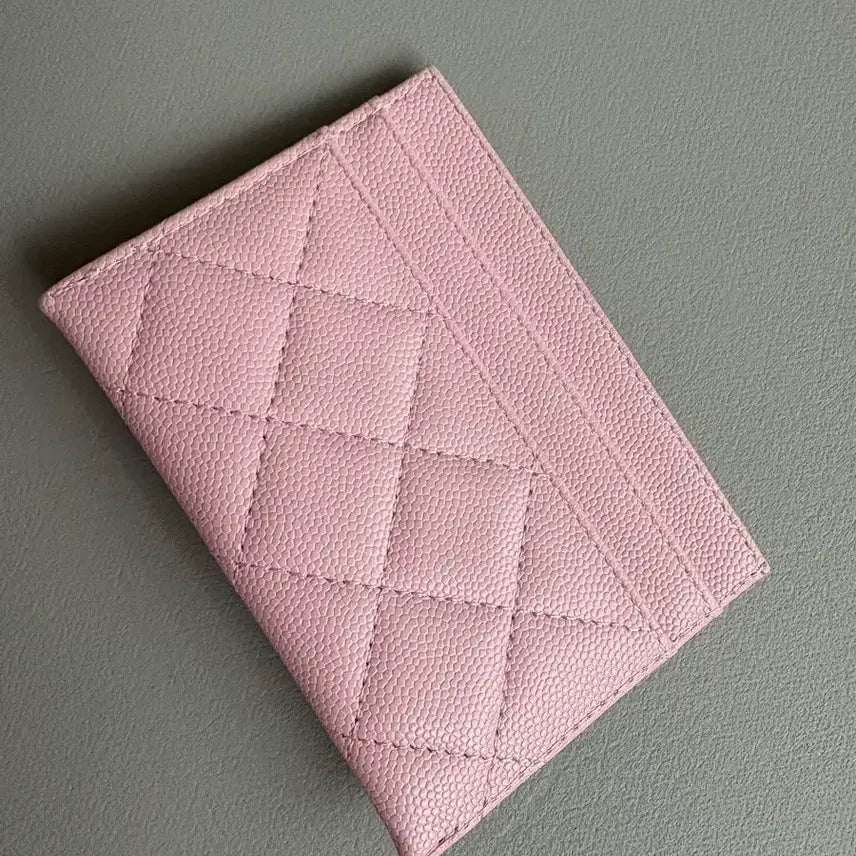 [BUNJANG] Quilted Card Holder Pink / 셀린st 카드지갑 핑크