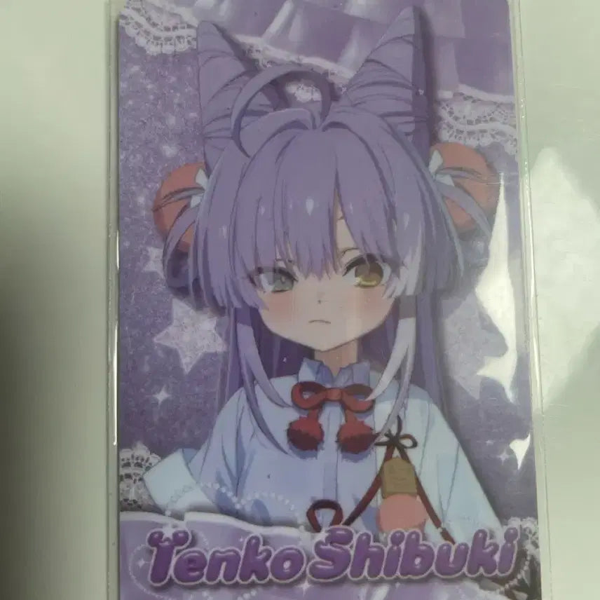 [BUNJANG] Tenko Shibuki Character Card / 텐코 시부키 (Tenko Shibuki) 캐릭터 카드