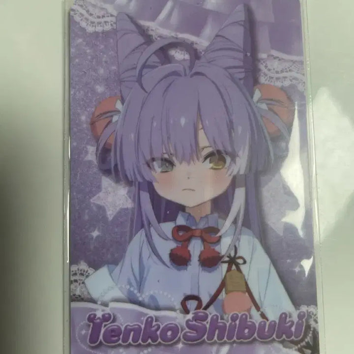 [BUNJANG] Tenko Shibuki Character Card / 텐코 시부키 (Tenko Shibuki) 캐릭터 카드