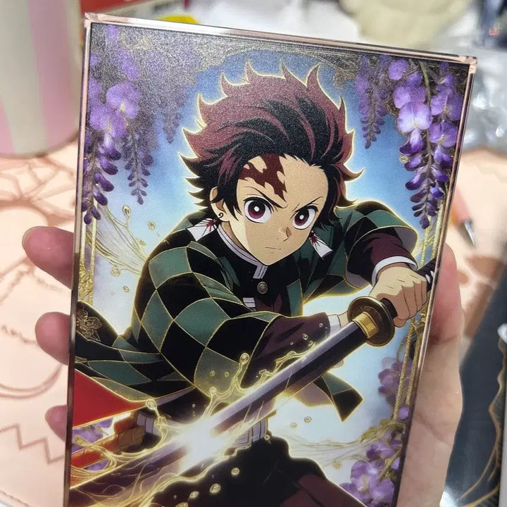 [BUNJANG] Demon Slayer Tanjiro Acrylic Display / 귀멸의칼날 탄지로 아크릴수정 제품 진열품
