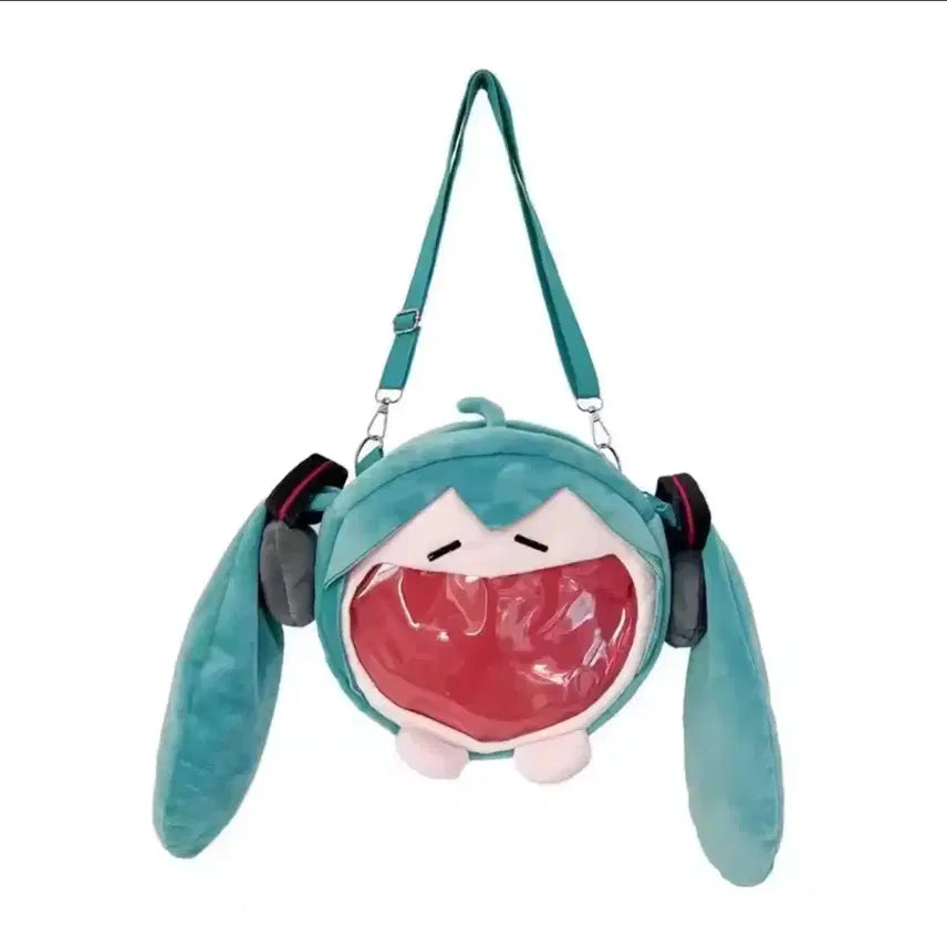 [BUNJANG] Hatsune Miku Ita Bag Crossbody Bag / 하츠네 미쿠 인형 이타백 크로스백