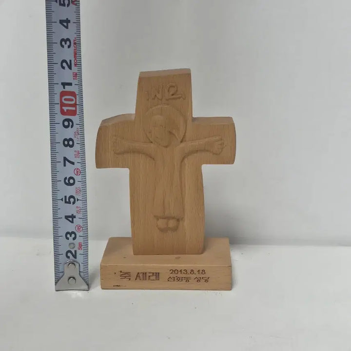 [BUNJANG] Wooden Cross with Jesus Figurine / 나무 십자가 나무 십자가