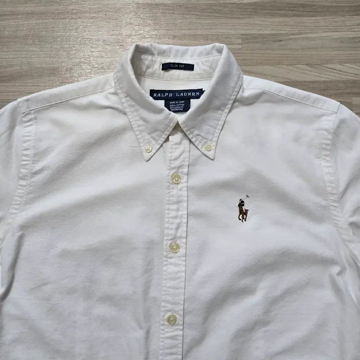 [BUNJANG] Polo Ralph Lauren Oxford Shirt / 여90~95) 폴로 랄프로렌 화이트 옥스포드 셔츠