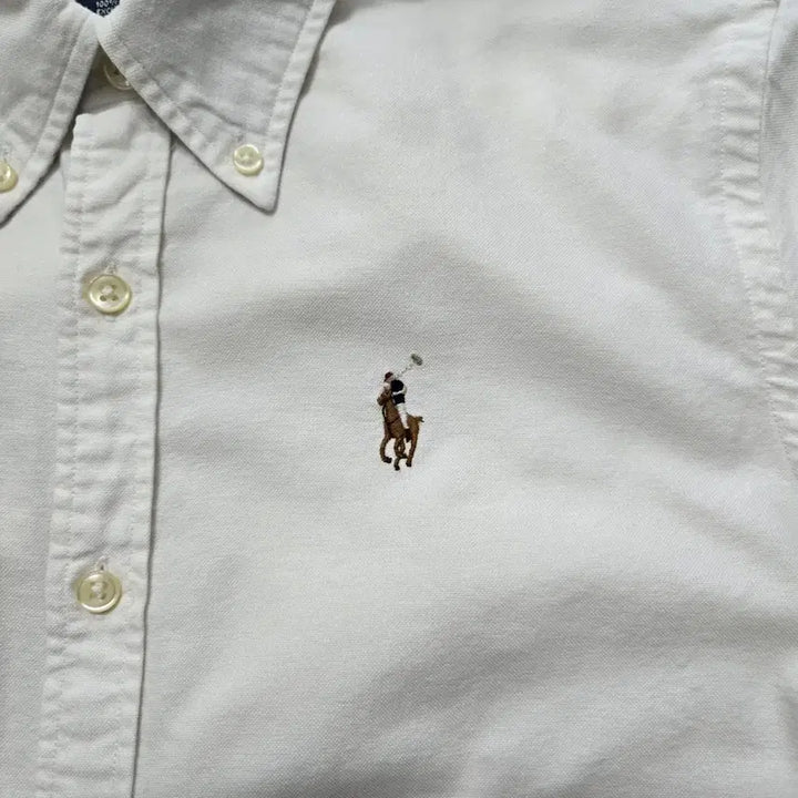 [BUNJANG] Polo Ralph Lauren Oxford Shirt / 여90~95) 폴로 랄프로렌 화이트 옥스포드 셔츠