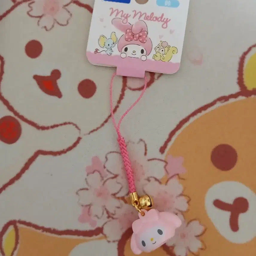 [BUNJANG] Sanrio My Melody Bell Strap Keyring / (정품)산리오 마이멜로디 방울 스트랩 키링