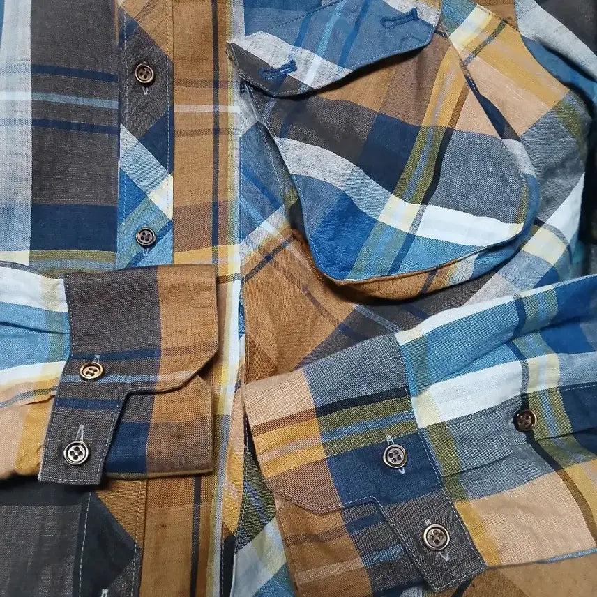 [BUNJANG] Polo Ralph Lauren &amp; Solid Homme Checkered Shirt / 폴로 랄프로렌+솔리드옴므체크셔츠105