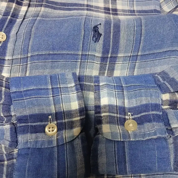 [BUNJANG] Polo Ralph Lauren &amp; Solid Homme Checkered Shirt / 폴로 랄프로렌+솔리드옴므체크셔츠105