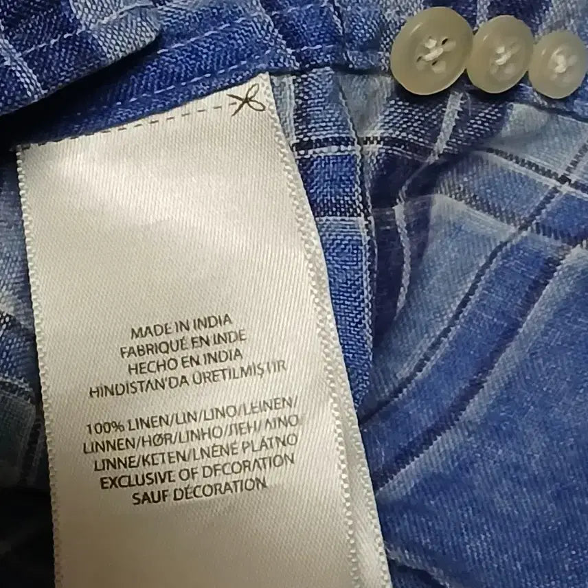[BUNJANG] Polo Ralph Lauren &amp; Solid Homme Checkered Shirt / 폴로 랄프로렌+솔리드옴므체크셔츠105