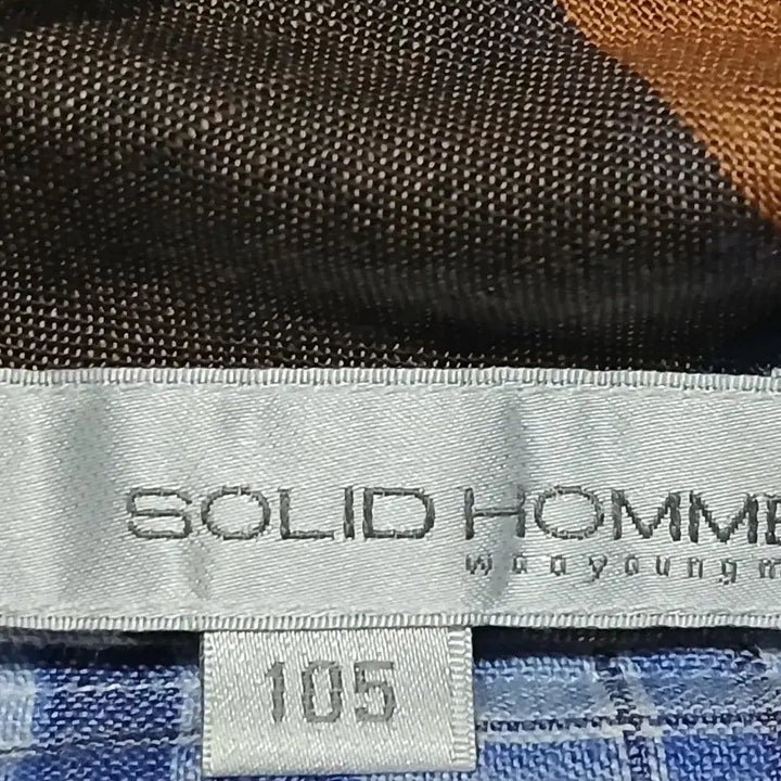 [BUNJANG] Polo Ralph Lauren &amp; Solid Homme Checkered Shirt / 폴로 랄프로렌+솔리드옴므체크셔츠105
