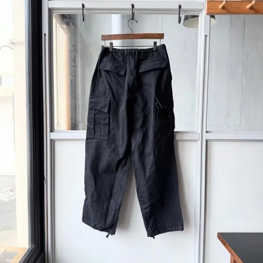 [SOLD OUT] (2) 코모리 블랙 드릴 6p 팬츠