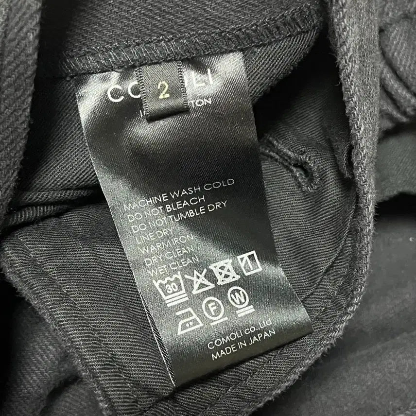 [SOLD OUT] (2) 코모리 블랙 드릴 6p 팬츠