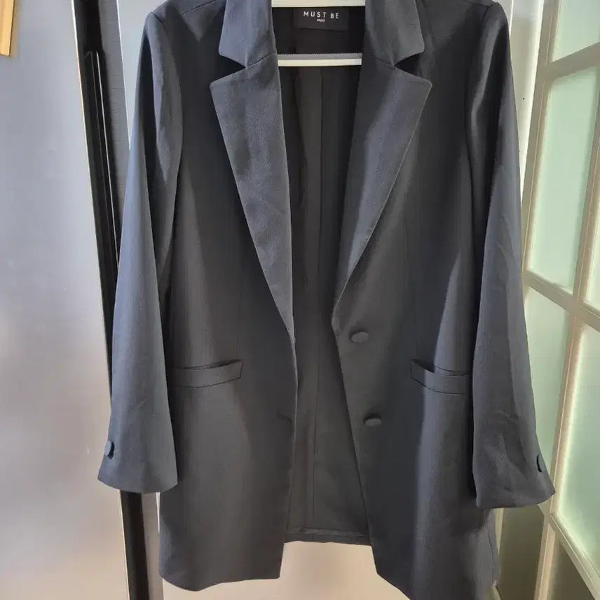 [BUNJANG] MUST BE Long Blazer / [새상품]MUST BE 머스트비 롱 블레이저 (66반까지)